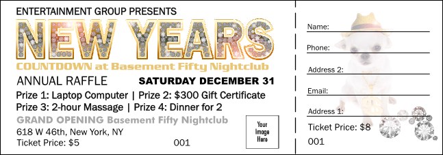 Raffle Templates for Fundraisers & Events | Fast Printing